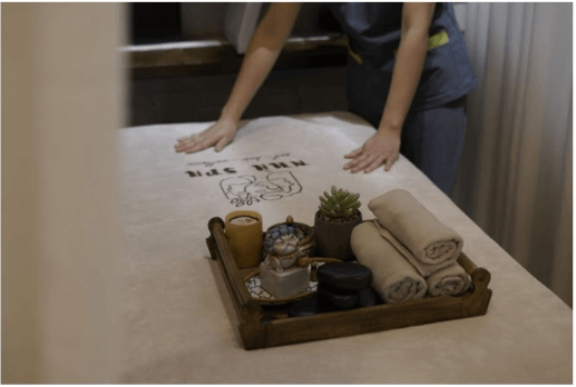 Không gian nhà spa